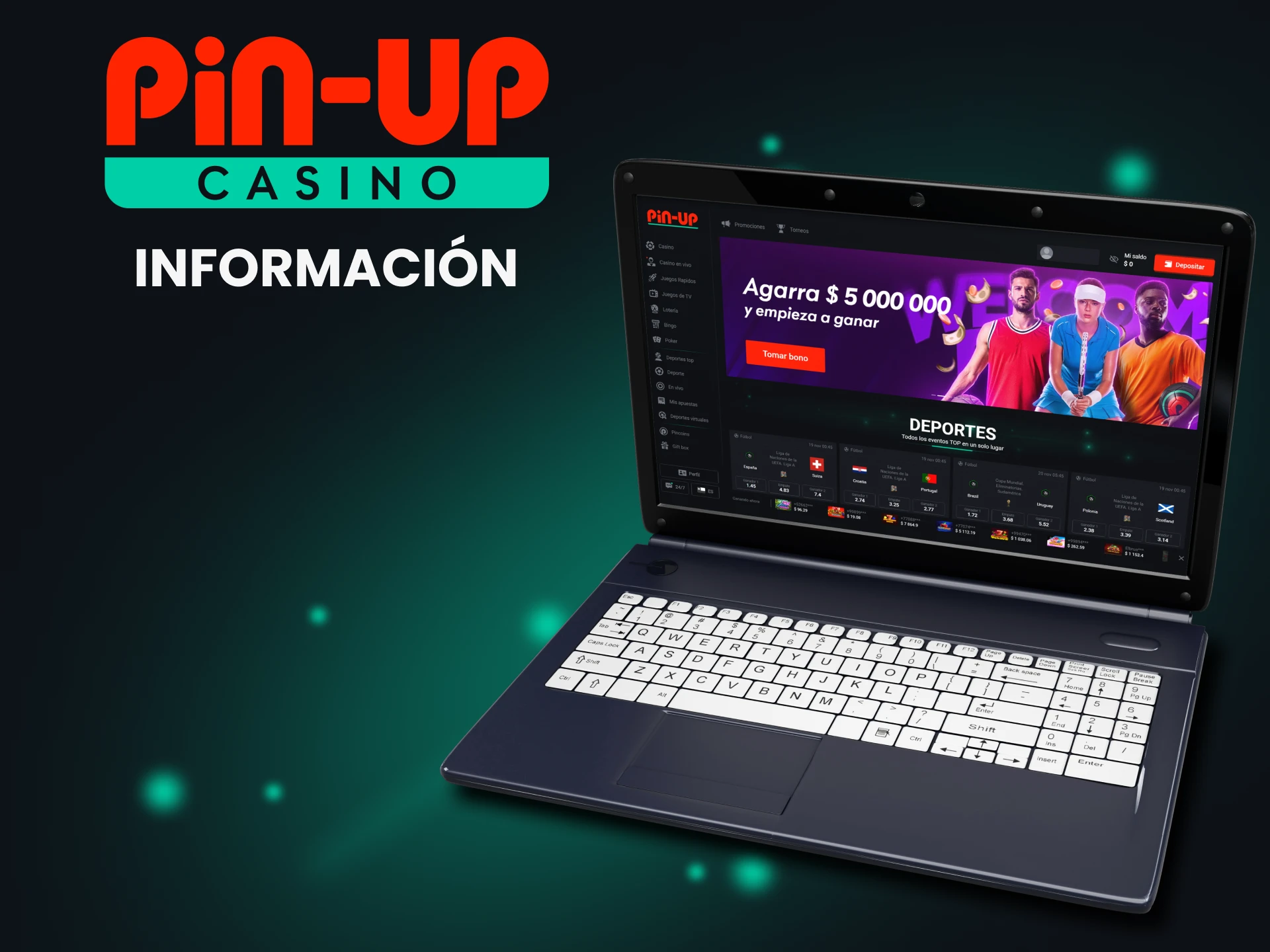 Estudia información sobre el sitio Pin Up.