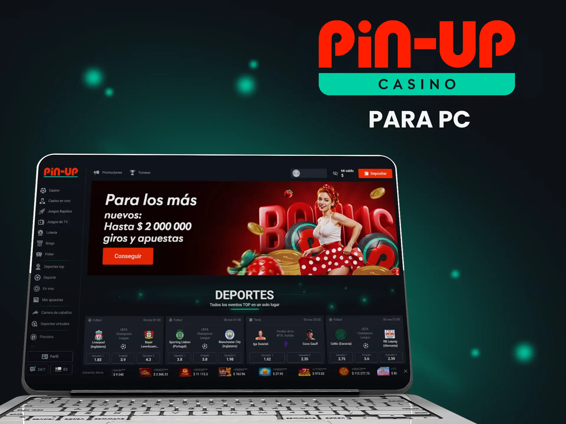 Alta resolución y magníficos gráficos, así es la aplicación Pin Up para PC.