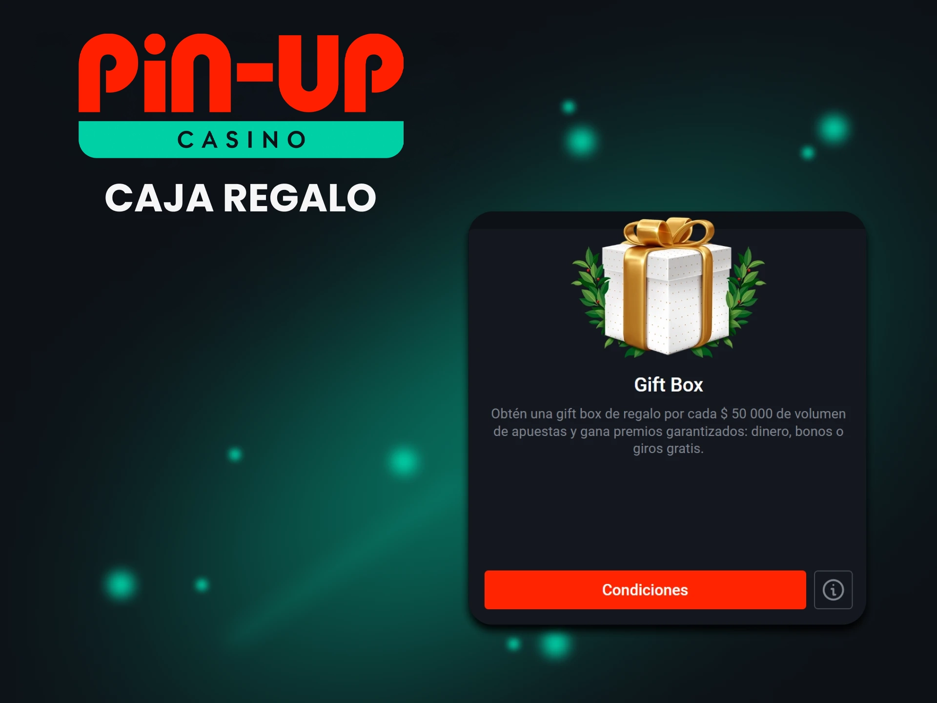 Sé activo y consigue valiosos premios de Pin Up.