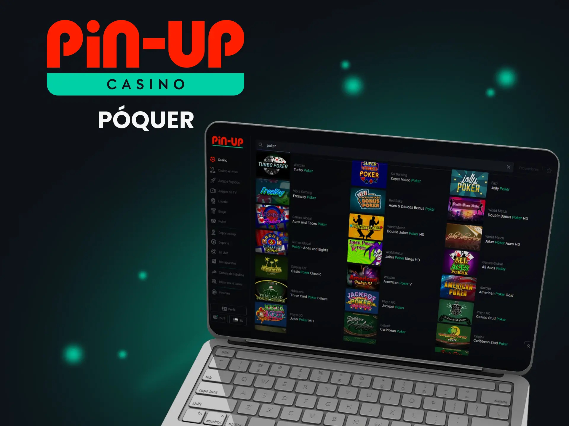 Usa tus habilidades y experiencia para vencer a otros jugadores de póquer de Pin Up Casino.