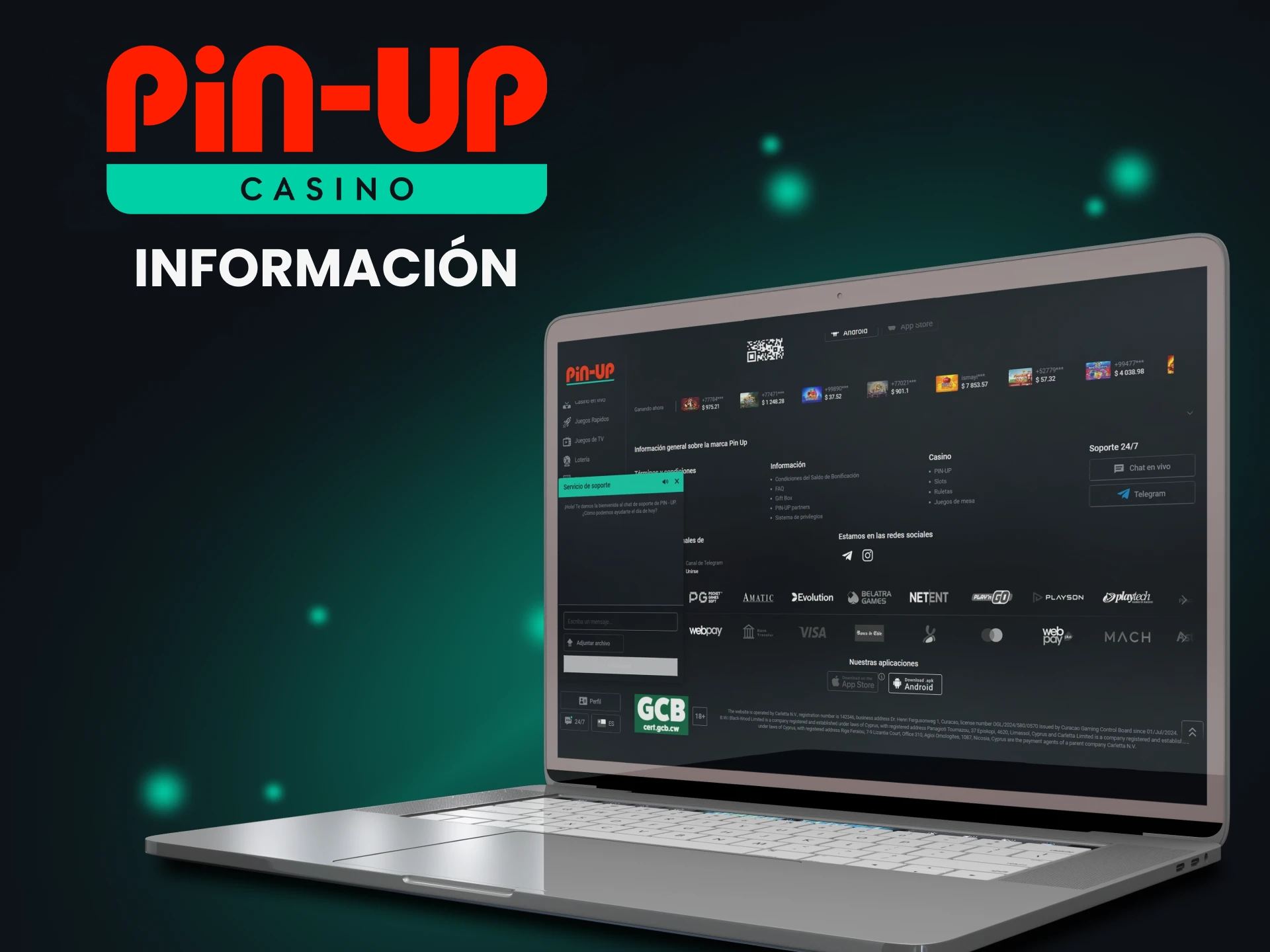 Utiliza los contactos de Pin Up para resolver disputas.