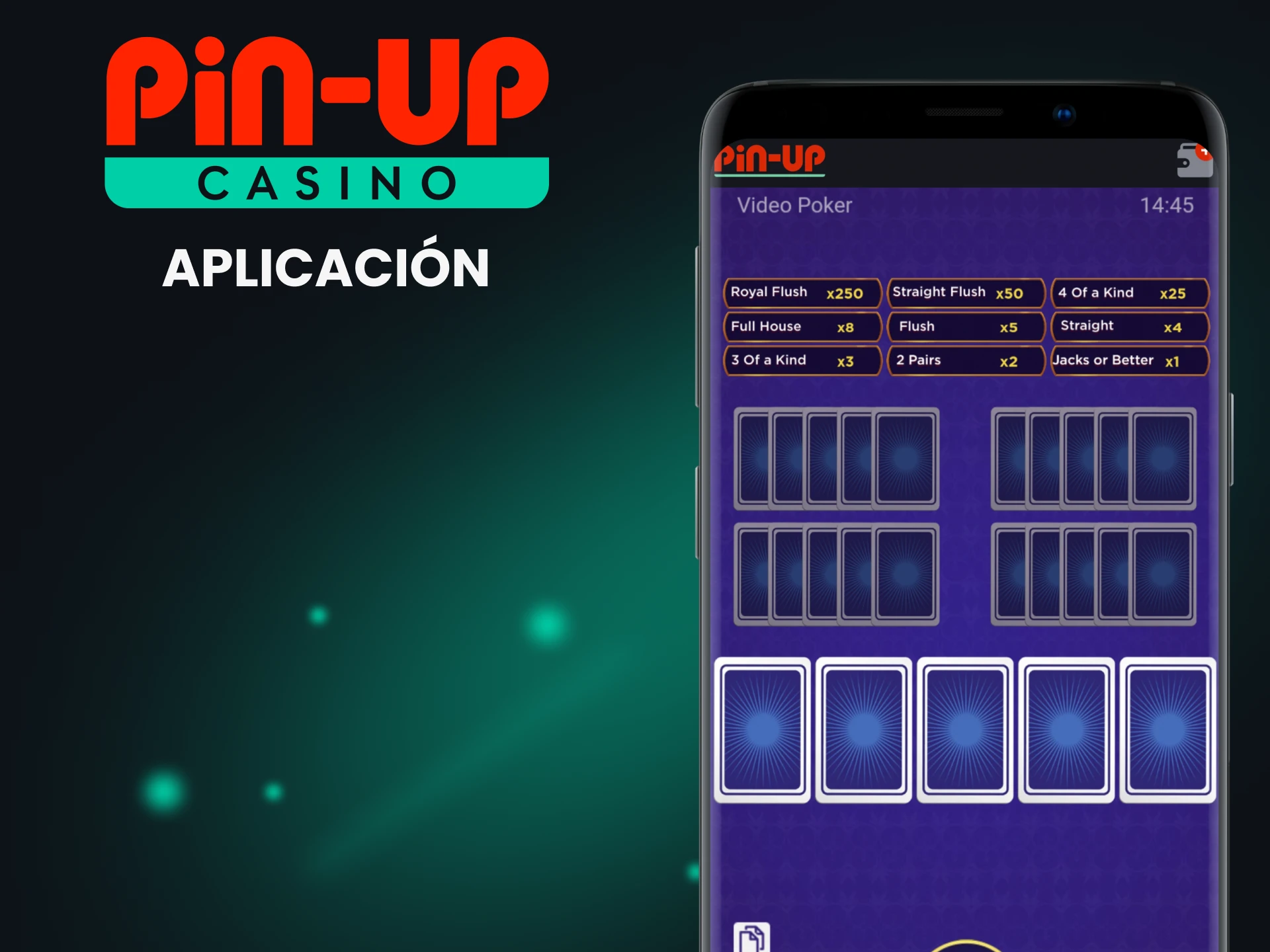 Puedes jugar al póquer en la aplicación Pin Up.