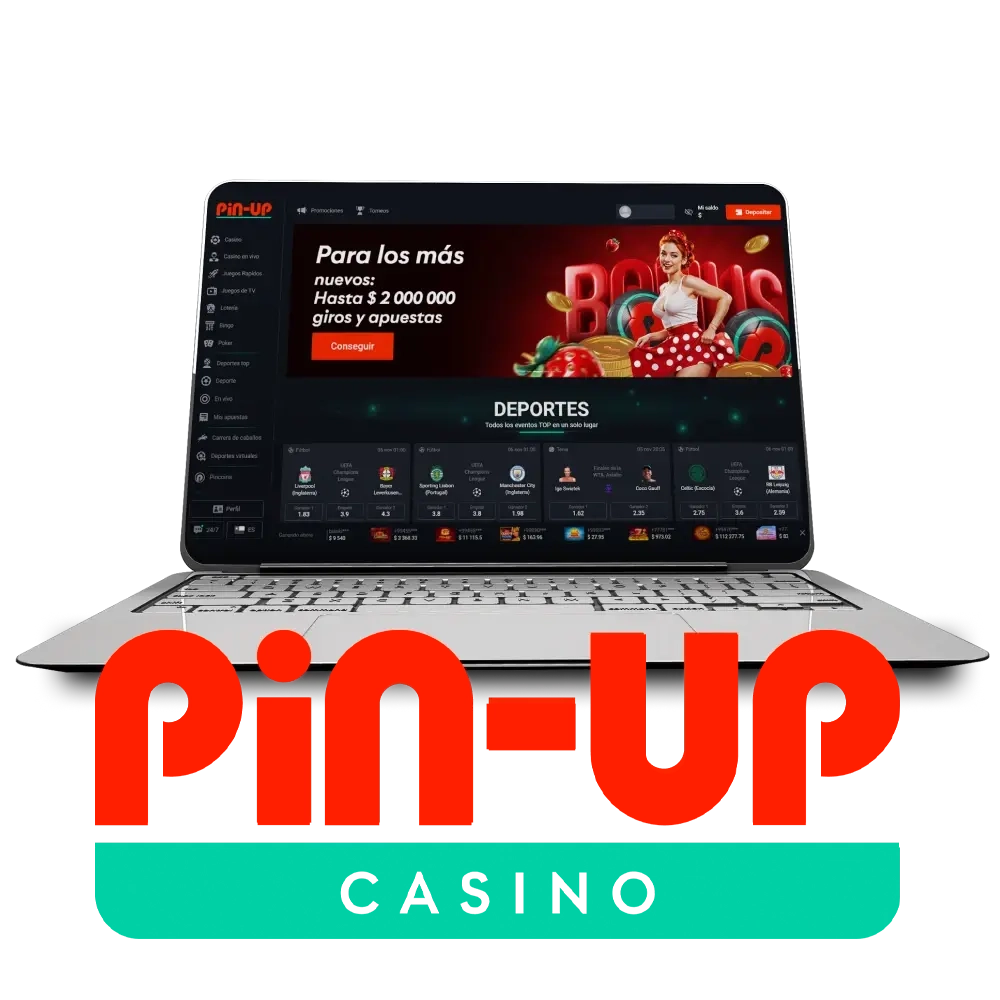 El sitio web oficial de Pin Up está disponible para todos los usuarios de Chile.