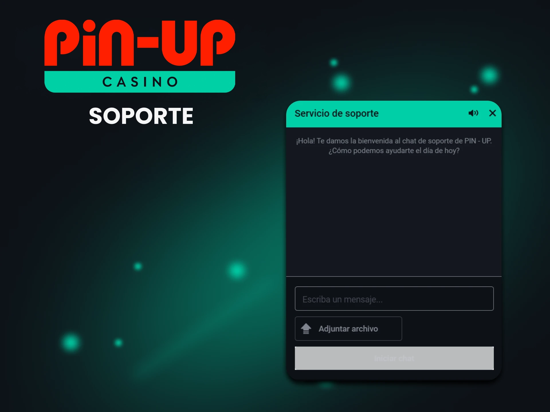 Explore los métodos disponibles para contactar con Pin Up.