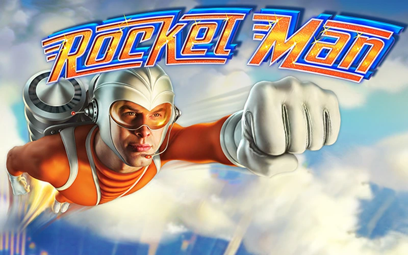 Embárcate en un viaje aéreo con el juego Rocketman en Pin-Up.