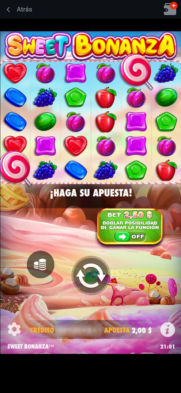 Empieza a ganar en el juego Sweet Bonanza en Pin-Up.
