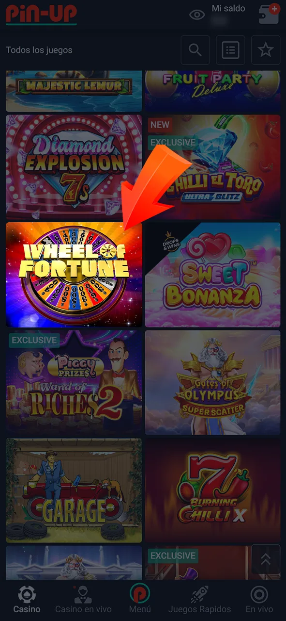 Encuentra Wheel of Fortune entre otros juegos de Pin-Up.