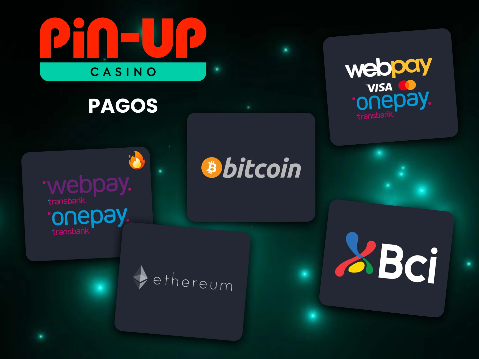 Deposita y retira dinero sin problemas en Pin-Up casino.