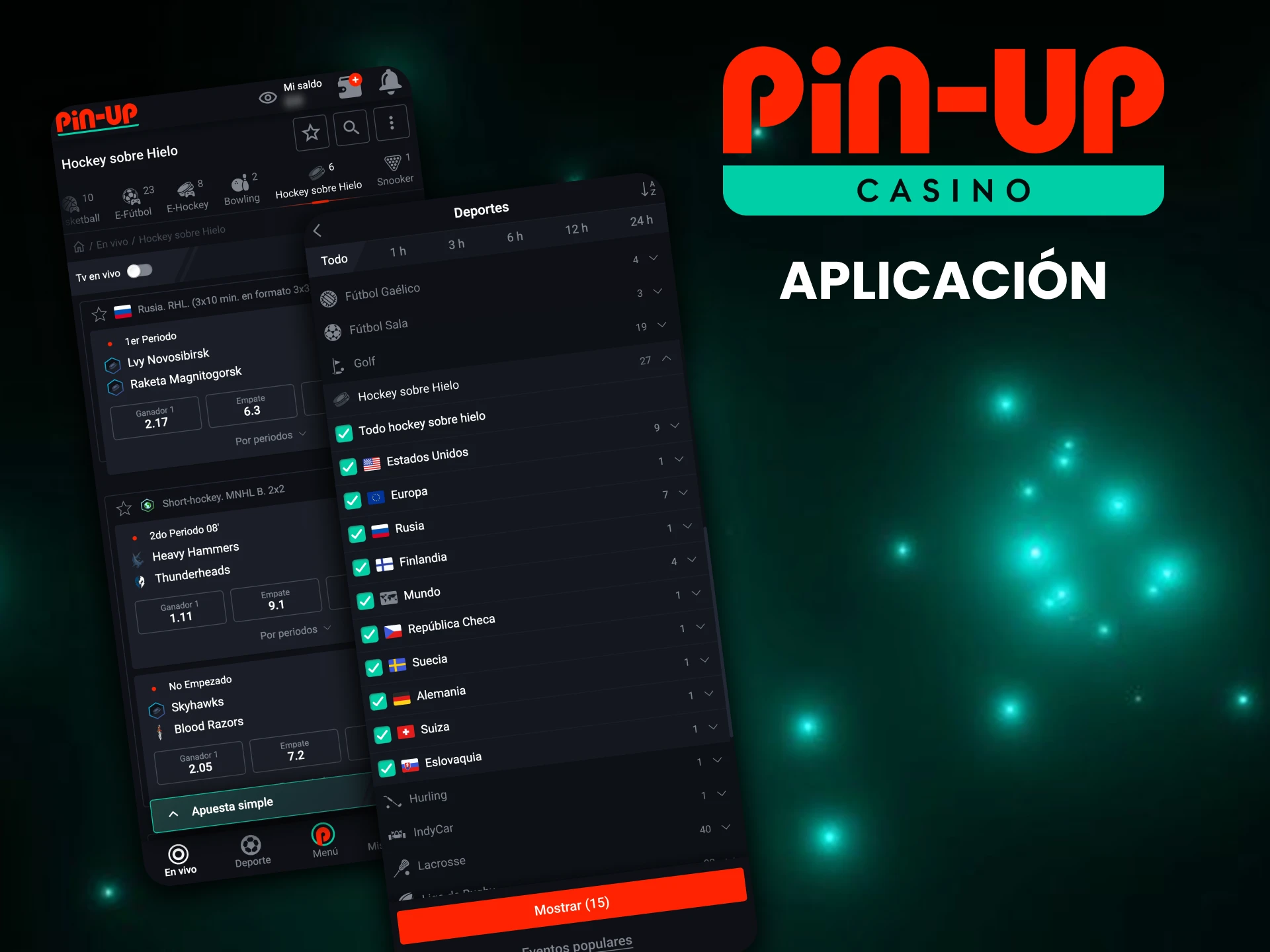 La aplicación Pin-Up para Android hará más cómodas las apuestas.