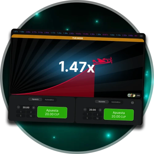 El diseño del juego Aviator es fácil de entender en Pin-Up.