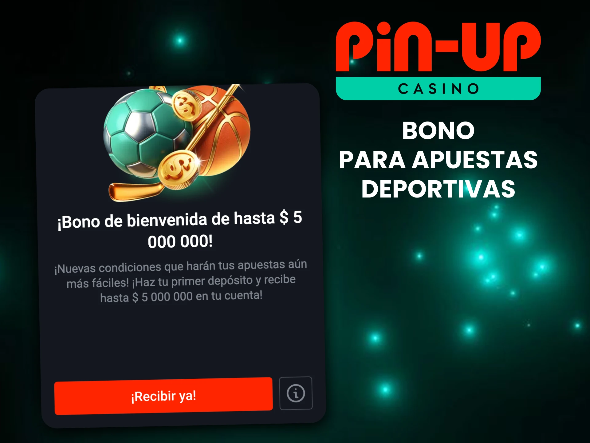 Elige el bono de apuestas deportivas en el sitio web de Pin-Up.