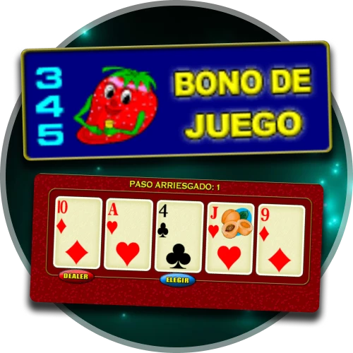El juego Fruit Cocktail incluye rondas de bonificación en Pin-Up.