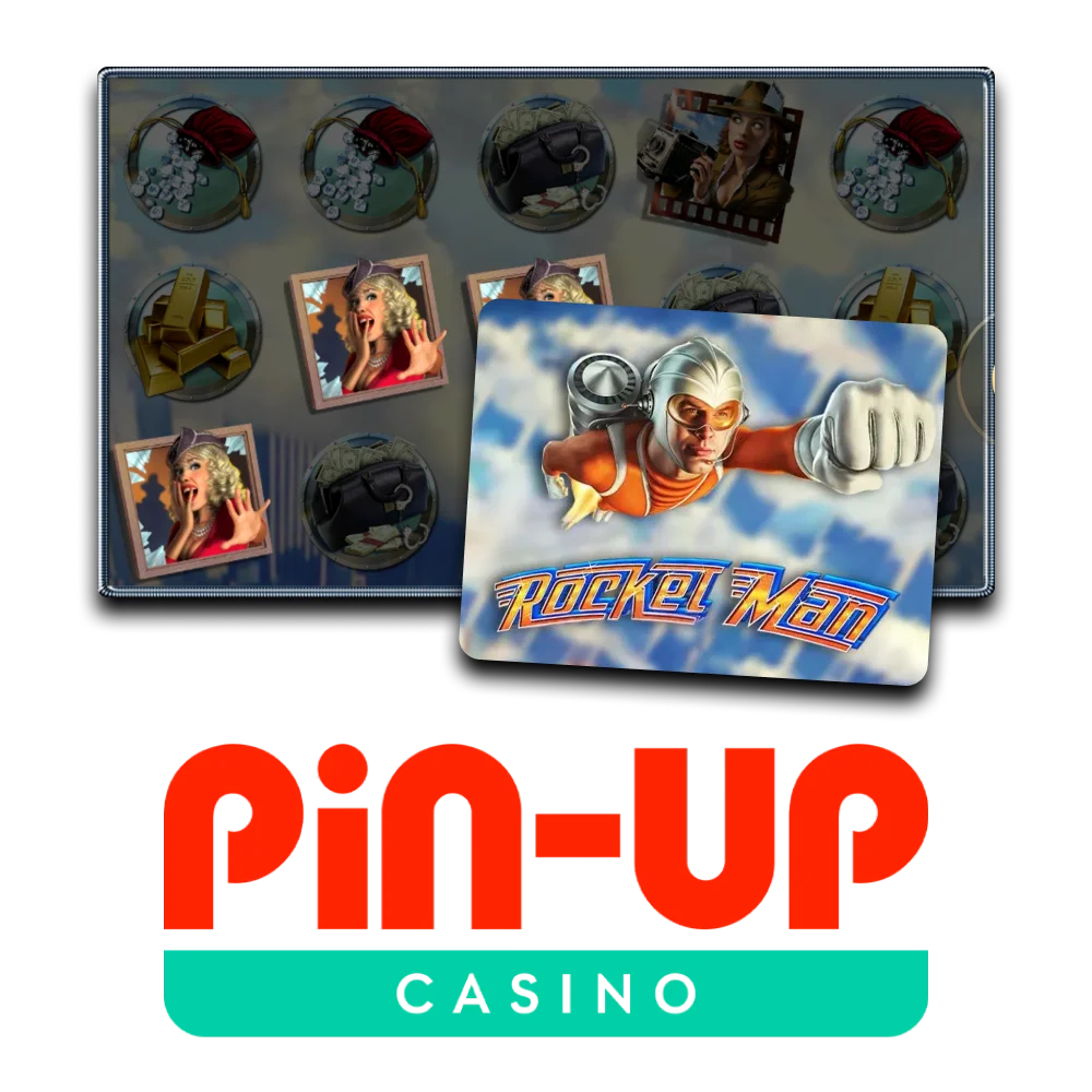 Prueba a jugar al juego Rocketman en la plataforma Pin Up.